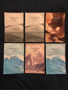 Skin1004 Madagascar Centella Face Mask Set - Neutral Earth & Ocean Tones